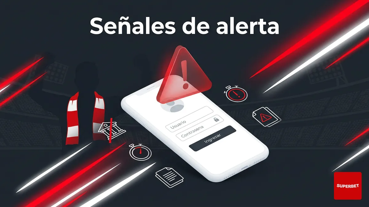 Lista de senales de alerta al usar el nombre de un operador de apuestas en Chile