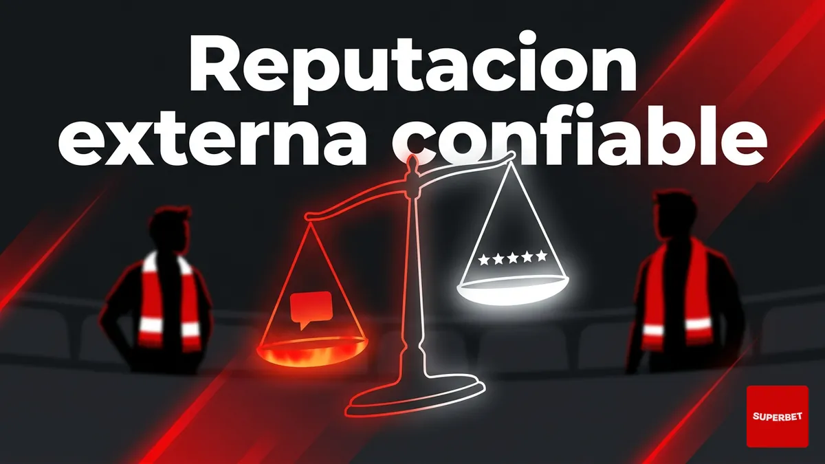 Balanza simbolica de reputacion externa y reseñas para evaluar alternativas a Superbet en Chile