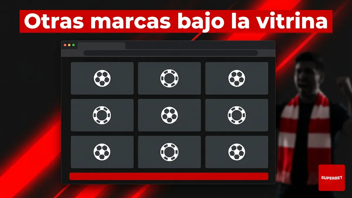 Sitio afiliado superbet.cl mostrando bonos que pertenecen a otras casas de apuestas